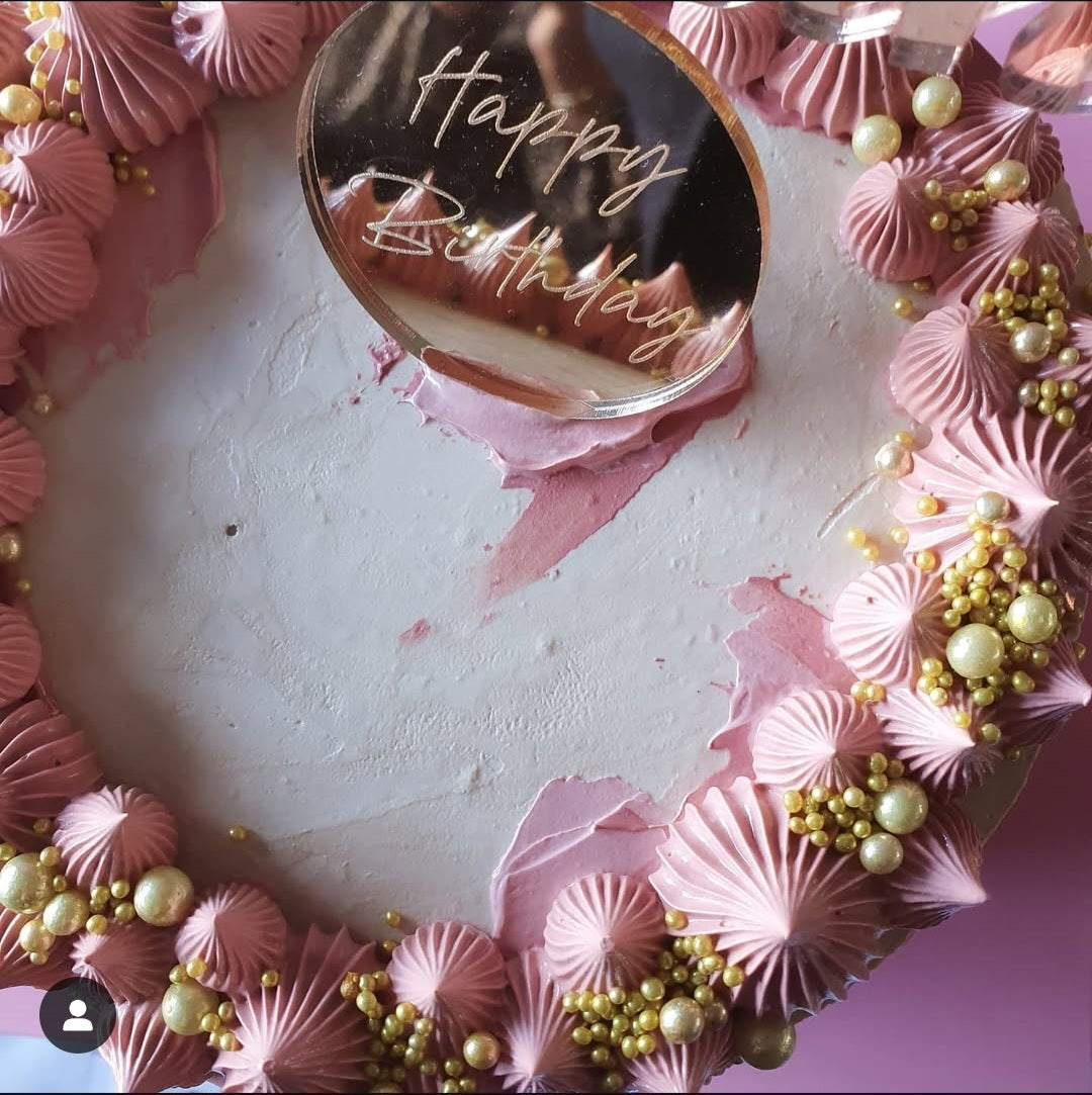Happy Birthday Cake Topper