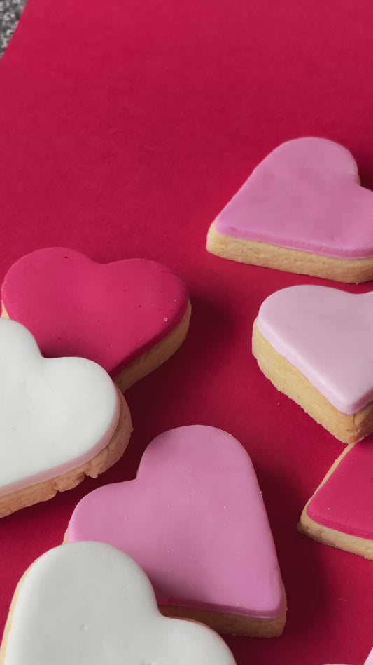 Love Is In The Air Heart Cookies